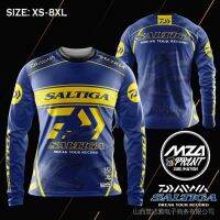 sublimation daiwa edition saltiga jersey | เสื้อผ้าน้ำเค็ม ตกปลากันยูวี | เสื้อแขนยาว baju pancing|ไซส์ xs - 8xl