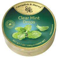 Cavendish &amp; Harvey Clear Mint Drops น้ำหนัก 200 กรัม Exp.23/01/26