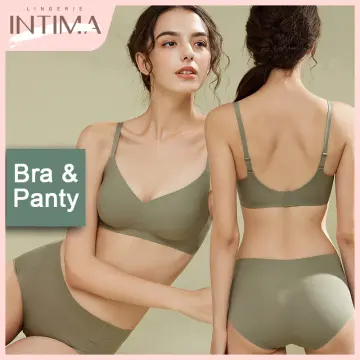 INTIMA Women's Plus Size Bra Thin Full Coverage Firm Support