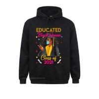 Class Of 2021 Gift Graduation Black Queen Seniors Hoodie Hoodies Wholesale Leisure Long Sleeve Man Sweatshirts Clothes Size XS-4XL