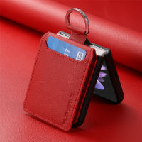 Dustproof Wallet Leather Bag Case for Samsung Galaxy Z Flip4 Flip 4 5G Flip3 Flip5 Flip 3 5 Zflip4 Card Slot Cell Phone Cover