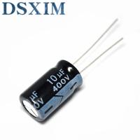 10PCS Higt quality 400V10UF 10*17mm 10UF 400V 10*17 Electrolytic capacitor WATTY Electronics