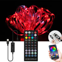 USB DC5V WS2812B LED String Christmas Lights WS2812 RGB Led Strip Bluetooth Music Full Color Addressable Individually DC5V