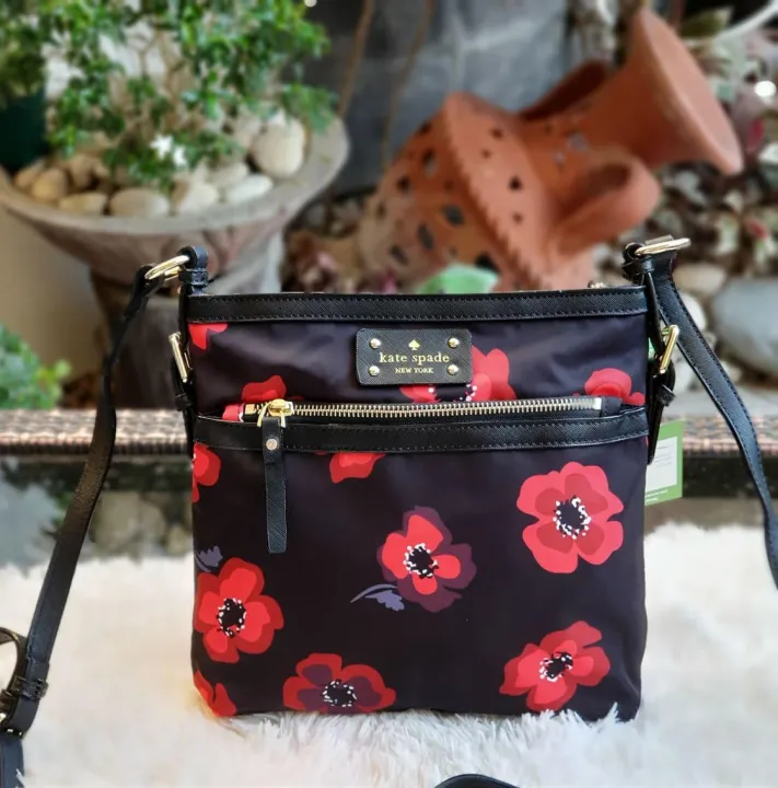 .E . Flower Print Mini Sling Bag - Black | Lazada PH