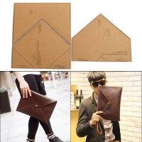 1Set DIY Kraft Paper Template New Fashion Mens clutch Wallet Leather Craft Pattern DIY Stencil Sewing Pattern 31cm*23cm