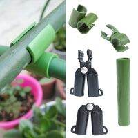 10 PCS Universal Plastic clips Plant Support Fixed Connector Pillars Gardening 11-20mm Diameter Fastener Adjustable Accessories Chinese tea leaves products Loose leaf original Green Food organic original