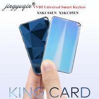 JHTJHNDTGFJHND Jingyuqin XSKC04EN XSKC05EN รุ่นใหม่ VVDI สากลสมาร์ทที่สำคัญ Keyless ไประยะไกลสำหรับ Xhorse สมาร์ทที่สำคัญมินิชนิดบัตร