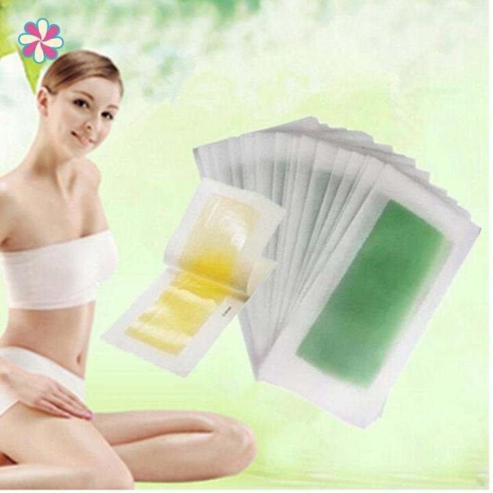 10PCS Double Side Hair Removal Cold Wax Strips Paper For Leg Body Facial Hair for Leg Body 10PCS Double Side Hair Removal Cold Wax Strips Paper For Leg Body Facial Hair for Leg Body