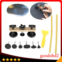 รถ DIY เครื่องมือ Paintless Dent Repair เครื่องมือออกแบบใหม่สะพานดึง Dent Removal Toolkit 2Pcs กาว Sticks 7Pcs ดูด