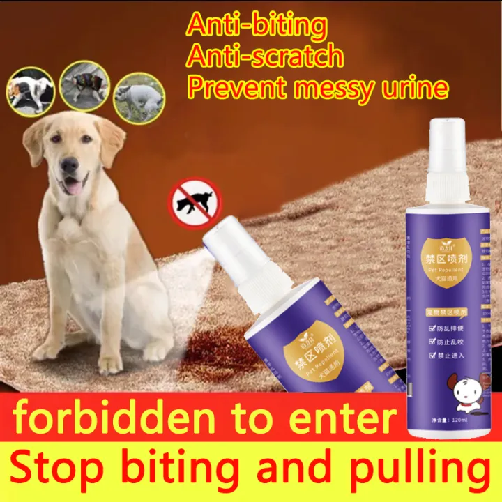 Pet deterrent spray Antidog Urine Spray 120ml Set up restricted areas