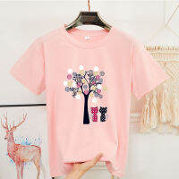 BK-311*เสื้อยืดแขนสั้นพร้อมส่ง 8สี ลายการ์ตูน ขายดีตามเทรนต์ ลายน่ารัก สีสันสดใส่น่ารัก ใส่ได้ทั้งหญิงและชาย (S-3XL) **ปลีก-ส่ง***