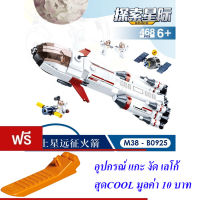 ND THAILAND ของเล่นเด็ก ตัวต่อเลโก้ ยานอวกาศ Sluban SPACE 468 PCS M38-B0925