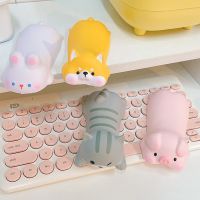 Kawaii Cartoon Animal Pattern Mouse Pad High Quality Wrist Rest Support Non-Slip Pad Laptop Arm Rest Desk Pad