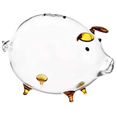 ∈❡✣ jiozpdn055186 Banco de dinheiro moeda piggy saving box crianças jar decoração clara das bancos armazenamento poupança animal recipiente dia dos namorados