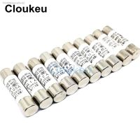 ◑卐✌ 5Pcs 10x38 Fast blow Ceramic Fuse 10x38mm Fuse 380V 500V 0.5A 1A 2A 3A 4A 5A 6A 8A 10A 16A 20A 25A 32A 40A RO15 RT18 RT14