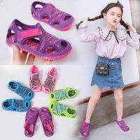 Girls Sandals Spring and Summer Childrens Closed Toe Sports Beach Shoes Boys Wading Shoes Candy Color