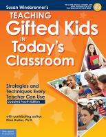 หนังสืออังกฤษ Teaching Gifted Kids in Todays Classroom: Strategies and Techniques Every Teacher Can Use (4TH) [Paperback]