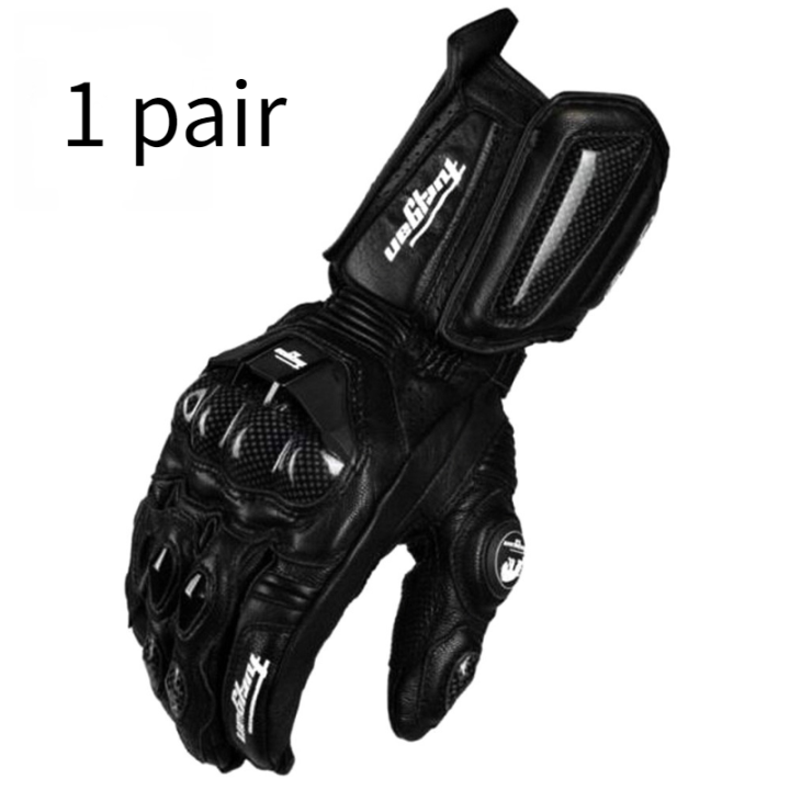 20212021 Long short section Genuine Racing Gloves Motorcycle Gloves Men Motocross Protective Gear Cycling Locomotive Gloves