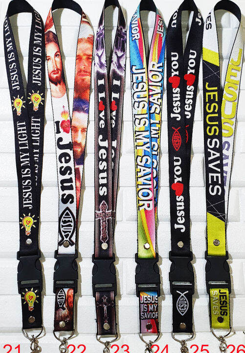 bible verse neck strap lanyard id lace sling key holder Lazada PH