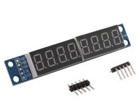 MAX7219 8-Digit 7 Segment Digital LED Display Module ขนาด 0.36" สีแดง