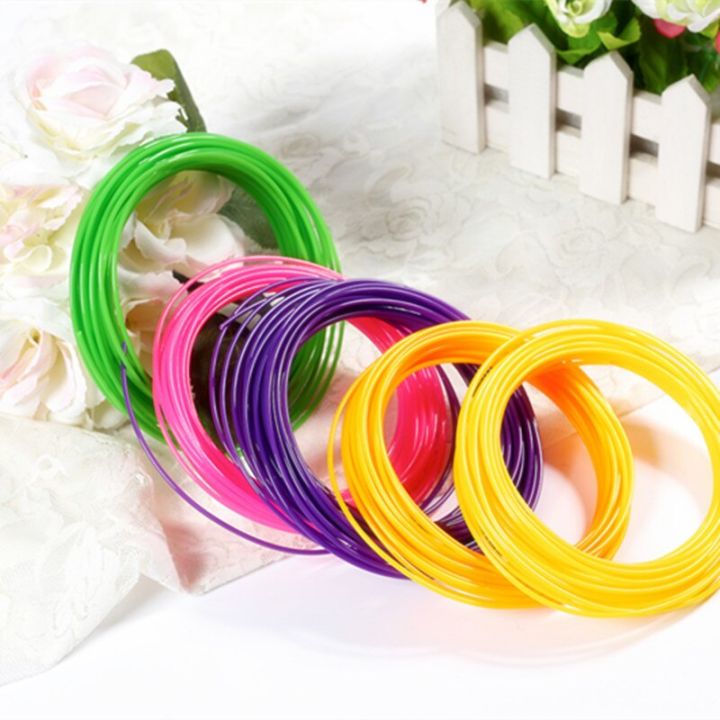 วัสดุการพิมพ์3d-สีสันสดใส1-75มม-สำหรับปากกา3d-50ม-100ม-150ม-เส้นพลาสติก-pla-pcl-1-75มม