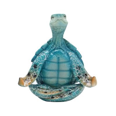 Turtle- Meditation Yoga Turtle Decor-Zen Yoga Turtle Figurine for Spiritual Garden Room Decor