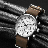 Men’s Classic Pilot Slim Watches Clock Top Luxury nd Business Wristwatch quartz unique chronograph relogio masculino