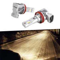 Homyl 2x หลอดไฟหน้า LED 24000LM IP65ชุดแปลง LED กันน้ำไฟหน้าเหมาะสำหรับยานพาหนะ