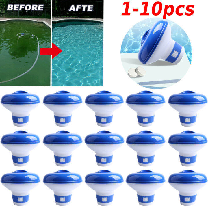 Floating Swimming Pool Chemical Floater Chlorine Bromine Tablets