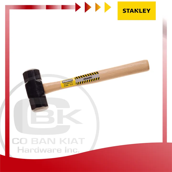 Stanley Sledgehamer Met Hickory Steel - 1,81kg Voorhamer Voor Zwaar Werk