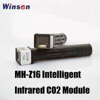 Ygdgs 2ชิ้น Winsen เซ็นเซอร์ CO2 MH-Z16 NDIR เซ็นเซอร์ก๊าซอินฟราเรดโมดูลคาร์บอนไดออกไซด์เม็ด CO2 Gratis Ongkir จอภาพ