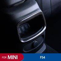 แผ่นปิดช่องช่องระบายอากาศ้านหลังเบาะรถยนต์สำหรับอุปกรณ์ตกแต่งภายใน MINI Cooper F54 Clubman