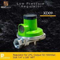 หัวปรับแรงดันแก๊สชนิดแรงดันต่ำ ใช้สำหรับหัวเตาอินฟาเรด รุ่น XD09 I Low Gas Pressure Regulator