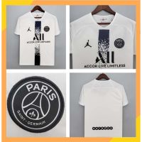 PSG Paris 2022-White Football Shirt 2023 Special Edition MESSI Neymar JR เสื้อบอล เสื้อบอลวินเทจ ชุดฟุตบอลผู้ชาย