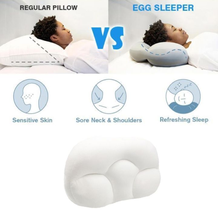 all-round-cloud-pillow-sleep-pillow-baby-nursing-pillow-deep-sleep-addiction-3d-ergonomic-pillow-washable-travel-neck-pillows