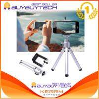 buybuytech ขาตั้งกล้องสามขา สำหรับ Smartphone (สีเงิน)