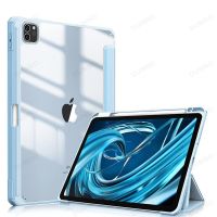 สำหรับ Case Ipad ใส10.2 7th 8th โปรซิลิคอน9th อากาศ2018 Air5 10.9 4 2020 2022 11เคส Pu 9.7