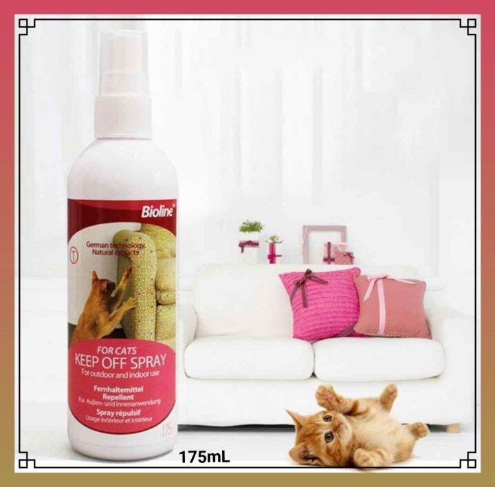 Bioline Keep Off Spray For Cats 175mL Lazada PH