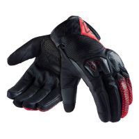 【CW】Motorcycle Gloves Genuine Leather Full Finger Breathable Motocross Biker Waterproof Glove Women Men Outdoor Equipment XS-L