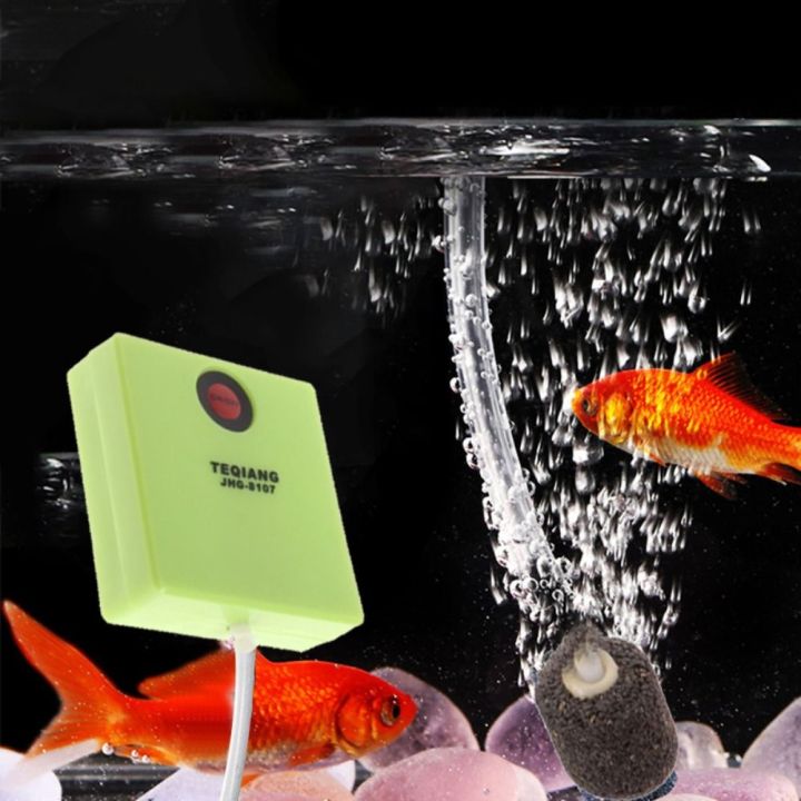1PCS Portable Aquarium Fish Tank Air Pump Aerator Oxygen New Battery Air  Pump