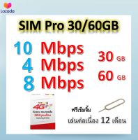 ซิมโปรเทพ 10-4-8 Mbps ไม่ลดสปีด เล่นไม่อั้น โทรฟรีทุกเครือข่ายได้ แถมฟรีเข็มจิ้มซิม