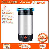 Supfire T9แบบพกพาScalableโคมไฟสนามMulti-Function USBทำงาน6Wไฟฉายกำลังสูง