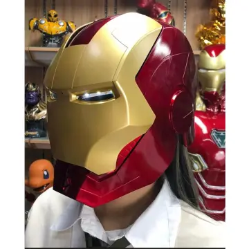 Avengers Marvel Legends Full Scale Iron Man Electronic Helmet Costume Mask