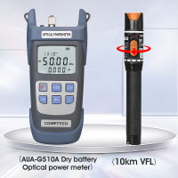 COMPTYCO FTTH Fiber Optic Tool Kit -50 ~+ 26dBm Fiber Fi Optica Power Meter and 10mW Visual Fault Locator AUA-6S FTTH tool