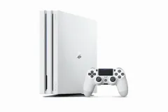 Used] PS4 PlayStation 4 Pro Glacier White 1TB (CUH-7100BB02) (with