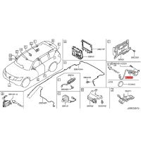 Car Rear View Camera Rear View Camera Parking Camera Rear View Camera 28442-5ZW0B for 2017-2020 284425ZW0B