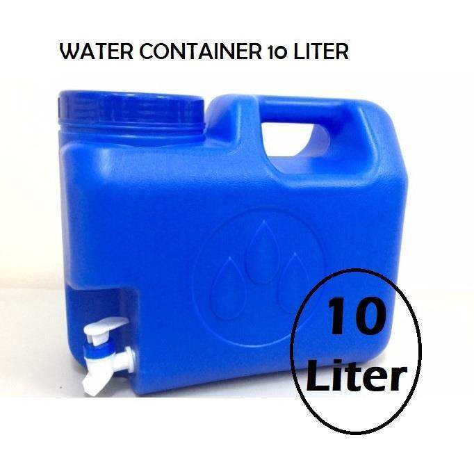 BLUE WATER CONTAINER 10 LITER WITH FAUCET BPT-100 | Lazada PH