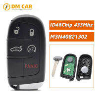 DMKEY Keyless Enrty Fob 434เมกะเฮิร์ตซ์ชิป ID46สำหรับไครสเลอร์ดอดจ์ชาร์จการเดินทางชาเลนเจอร์ Durango 300 M3N40821302กุญแจรีโมท