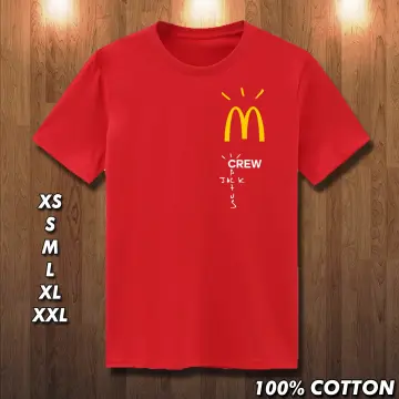 Shop Travis Scott Mcdo Shirt online Lazada .ph