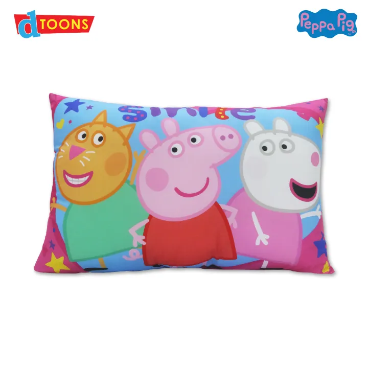 Dakki Peppa Friends Smile King Pillow | Lazada PH